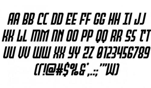 Peace  Houston Font 2