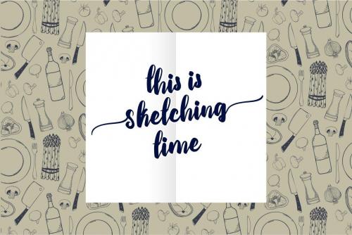 Priscillia Script Font 5