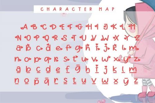 Rain Kiss Font 14