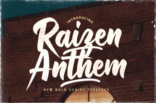 Raizen Anthem Font