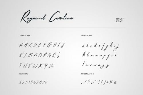 Raymond Caroline Font 3