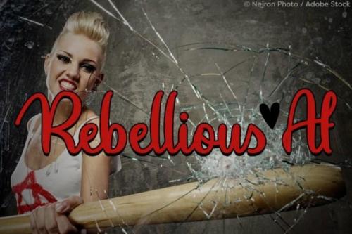 Rebellious Af Font 1