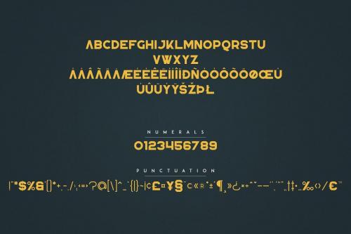 Republiko Display Typeface 9