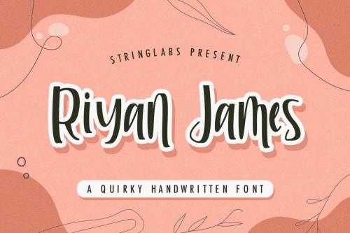 Riyan James Font 1