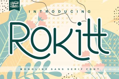 Rokitt Font 1