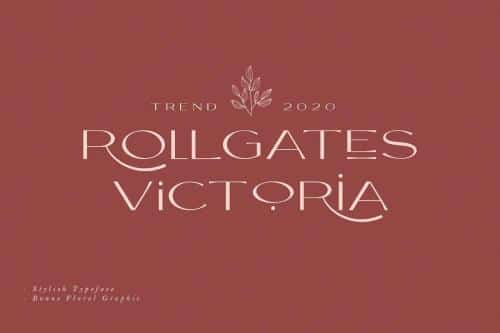 Rollgates Victoria Sans Font 2