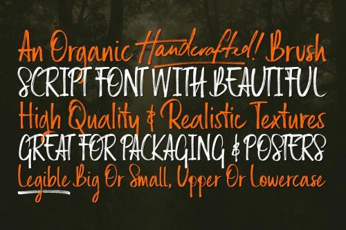 Russell Brush Font 8