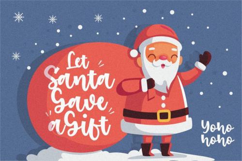 Santa Robin Font 3