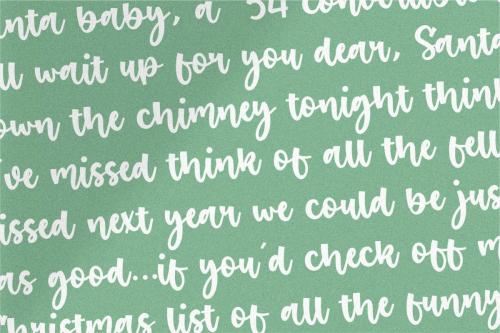 Santa Robin Font 5