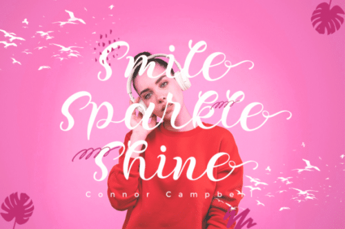 Shaking Font 4