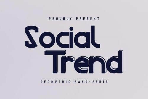 Social Trend Font