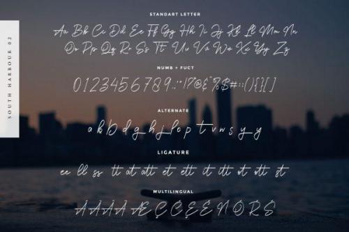 South Harbour Font 8