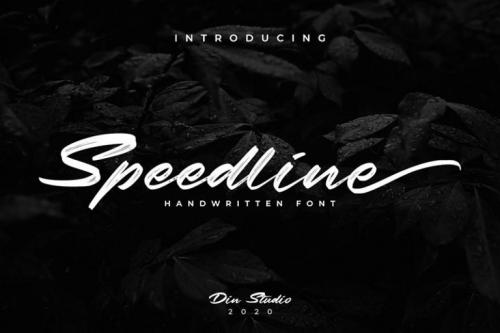 Speedline Font