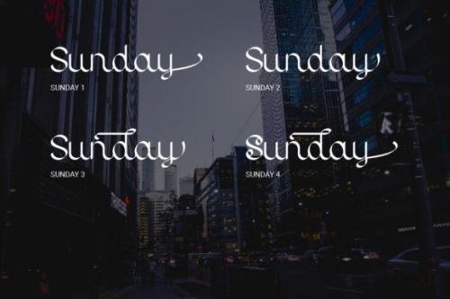Sunday Handwritten Font 2