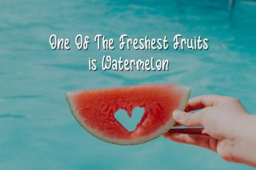 Sweet Watermelon Font 2