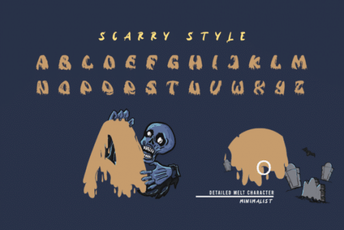 The Creepy Font 3
