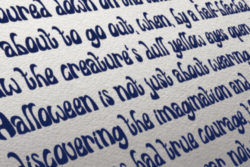 The Creepy Font 7