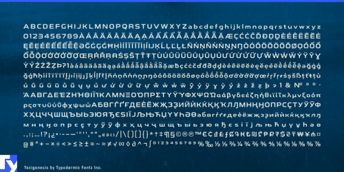 Toxigenesis Font Family 7