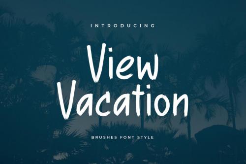 View Vacation Font 1
