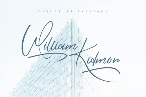 William Kidmon Script Font 1