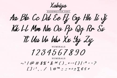 Xabiya Marker Script Font 2
