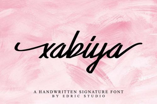 Xabiya Marker Script Font 5