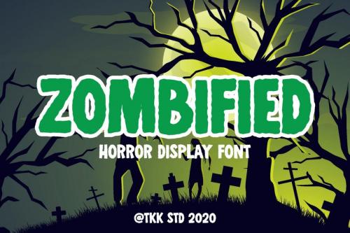 Zombified Horror Font 1