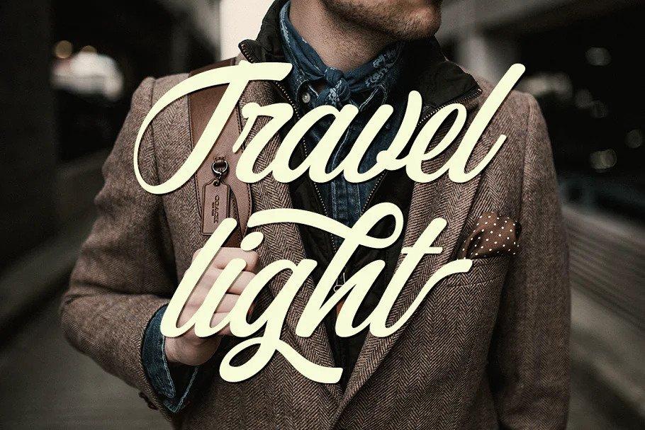 Adrenaline Script Font 2