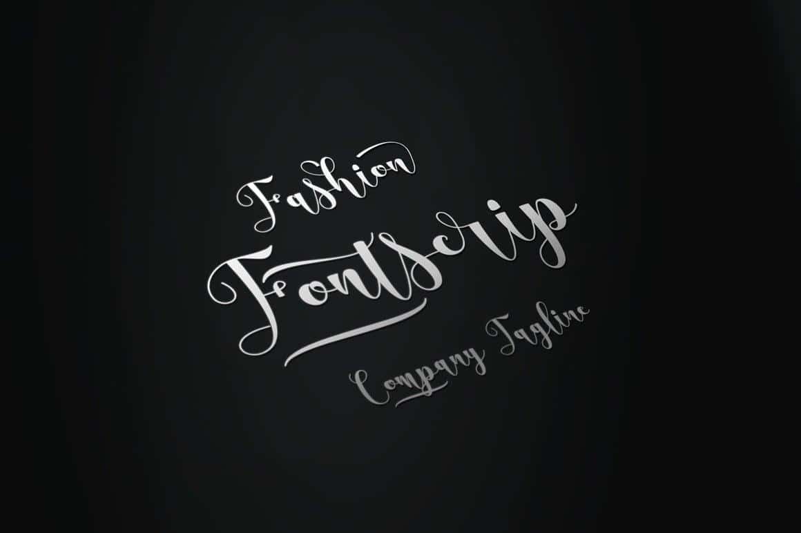 Advantages Calligraphy Font 7