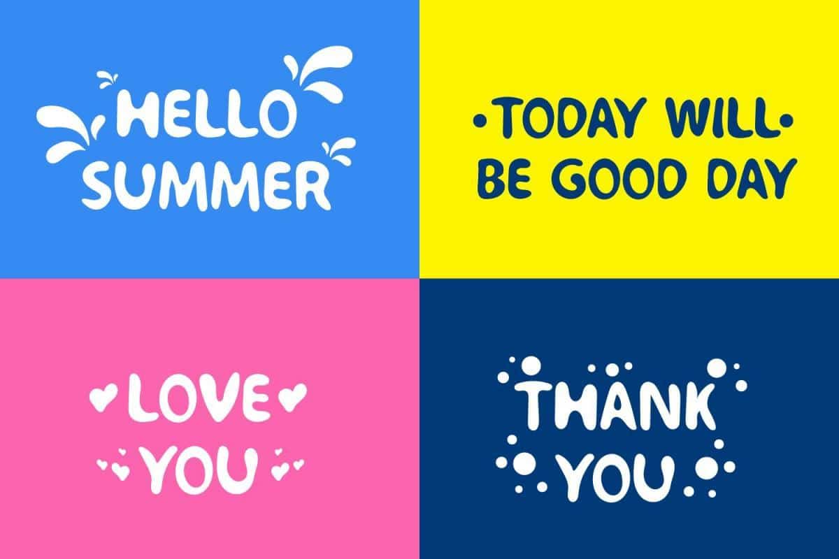 Aqualo Cute Display Font 3