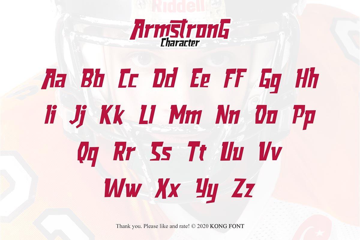 Armstrong Display Font 5