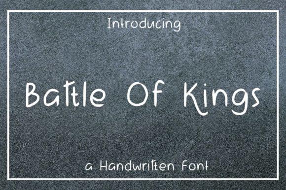 Battle of Kings Font 1