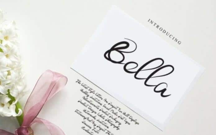 Bella Font 1