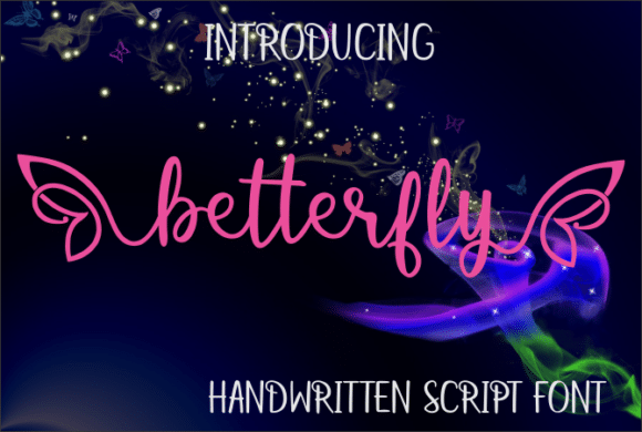 Betterfly Christmas Font 7