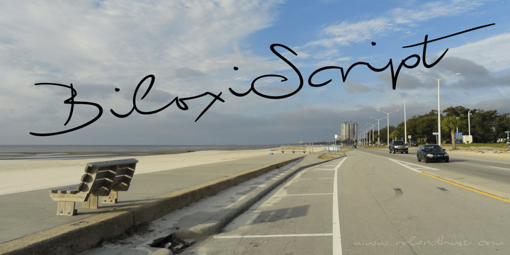 Biloxi Script Font 1