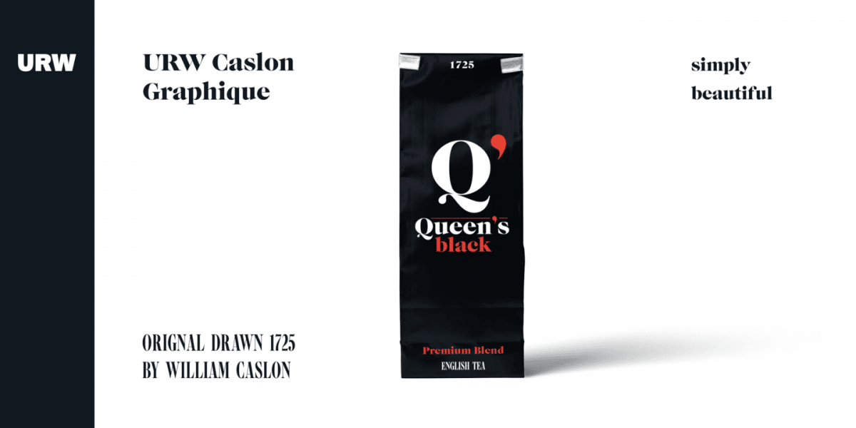 Caslon Graphique Font Family 2