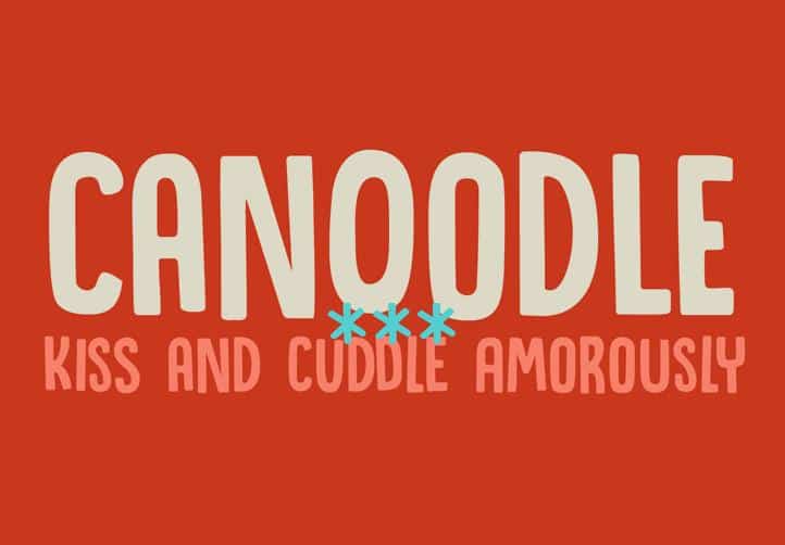 DK Canoodle Font