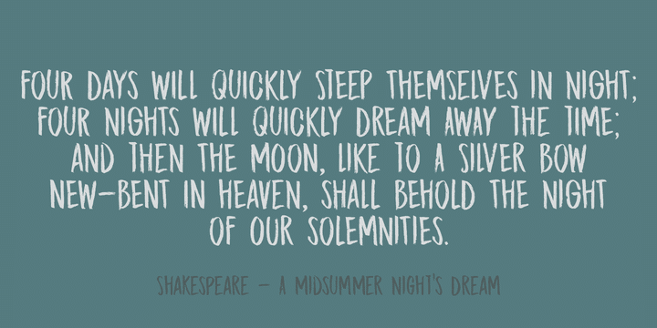 DK Midnight Chalker Font 2