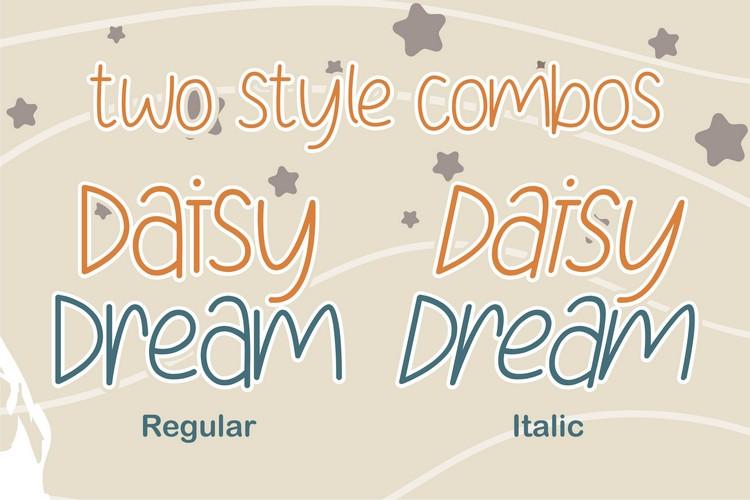 Daisy Dream Script Font 12