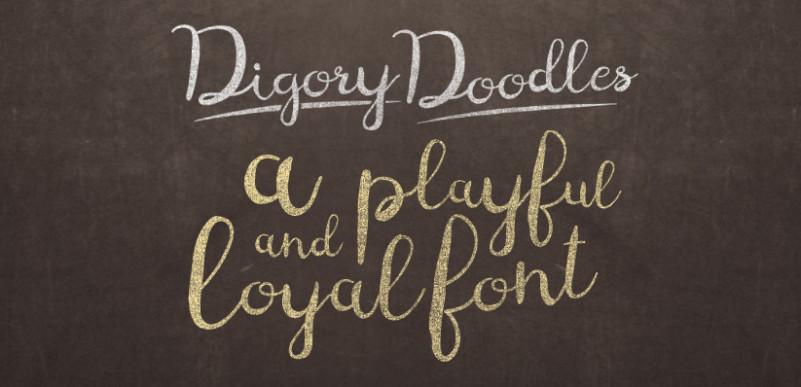 Digory Doodles Font
