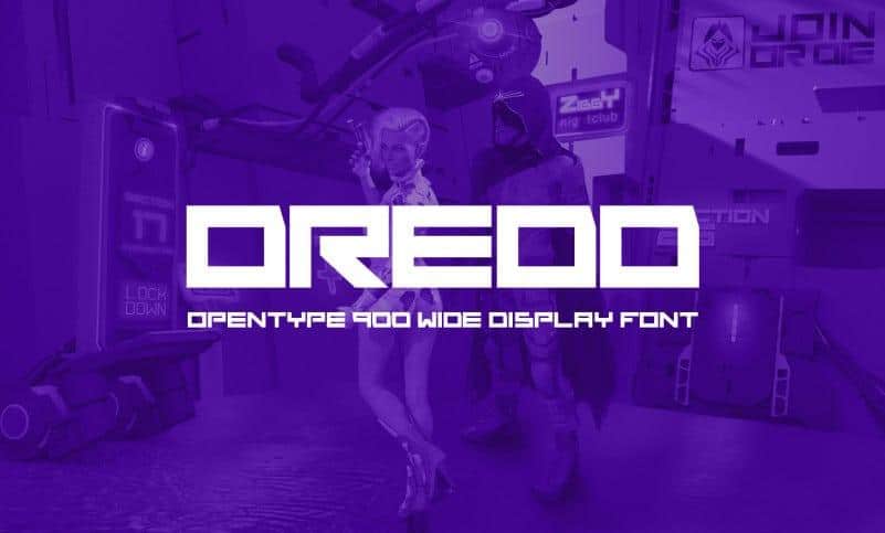 Dredd Display Font 1