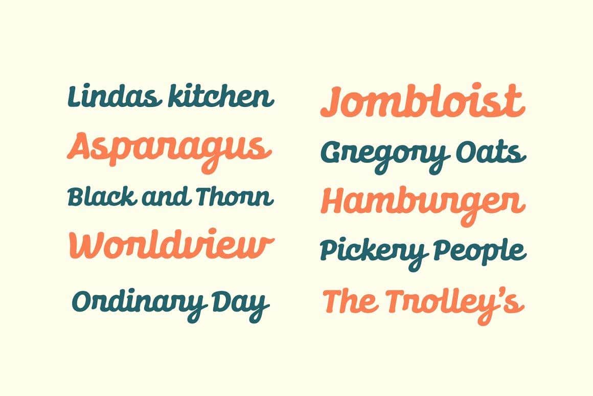 Dunley Script Font 4