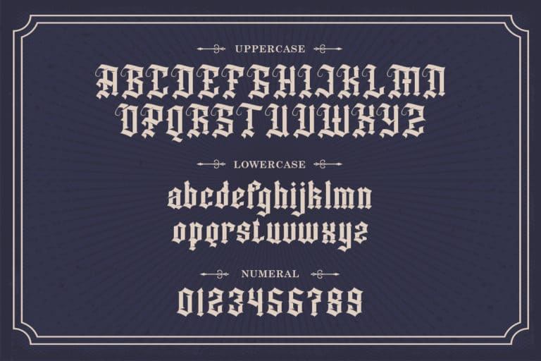 Dutch Brigade Font 2