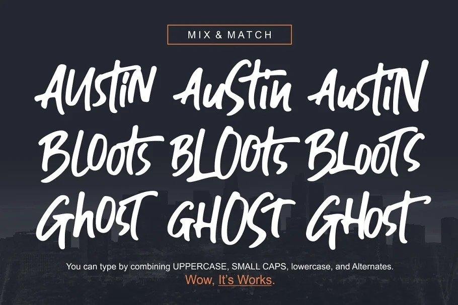 Guthen Bloots Brush Font 7