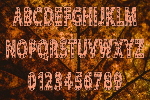 Halloween Display Font 2
