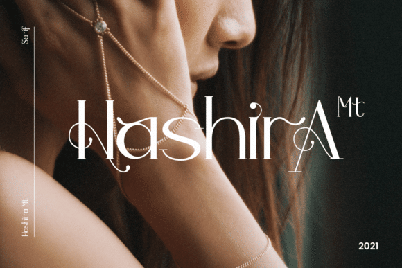 Hashira Mt Display Font 1