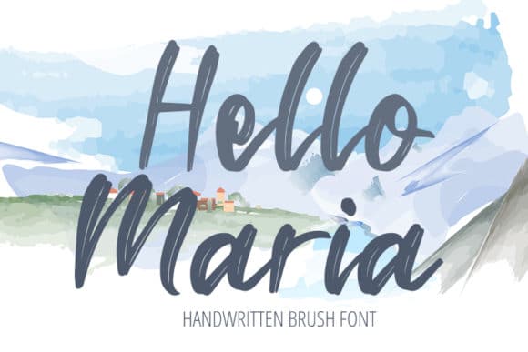 Hello Maria Font 1