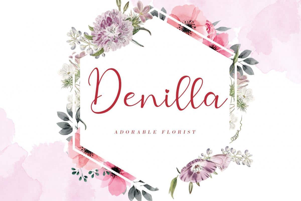 Hello Selly Calligraphy Font 3