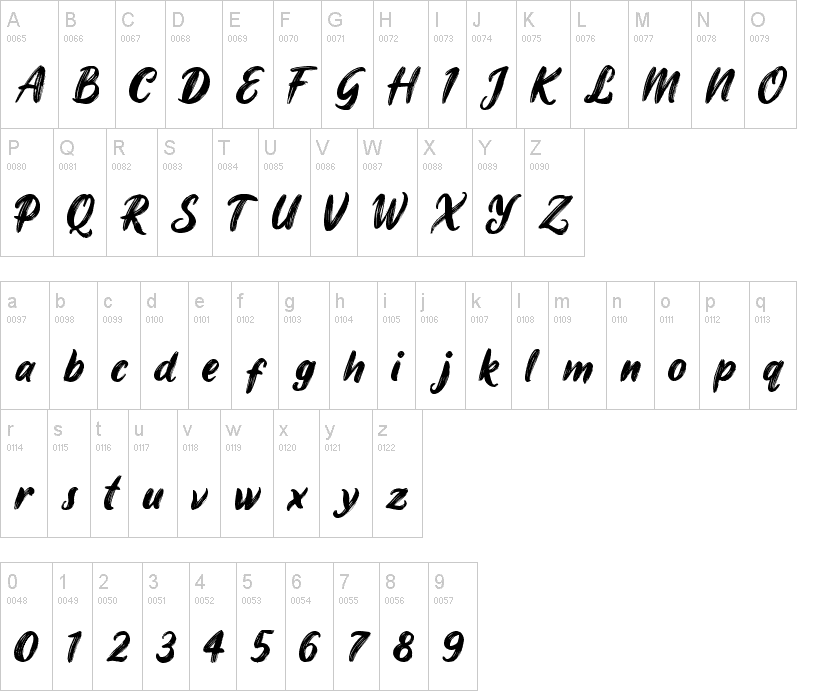 James Stroker Font 7