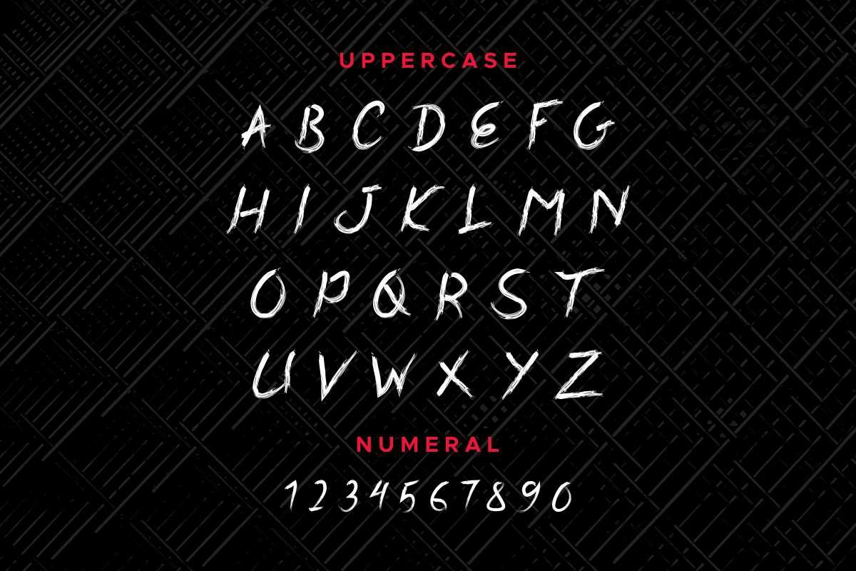 Joanna Combs Grunge Font 3